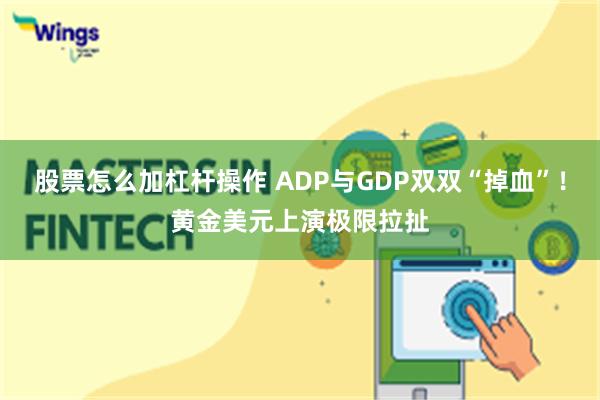 股票怎么加杠杆操作 ADP与GDP双双“掉血”！黄金美元上演极限拉扯