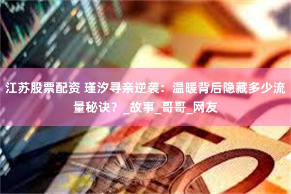 江苏股票配资 瑾汐寻亲逆袭：温暖背后隐藏多少流量秘诀？_故事_哥哥_网友