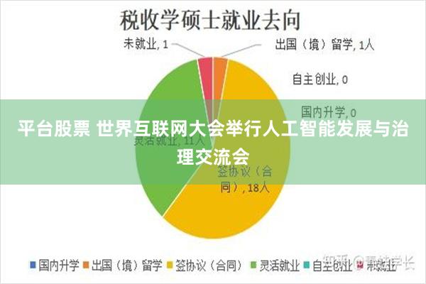 平台股票 世界互联网大会举行人工智能发展与治理交流会